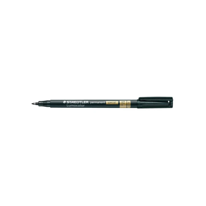 Staedtler 319 Permanent Marker Fijn 0.6 mm Zwart (1 pak x 10 stuks)