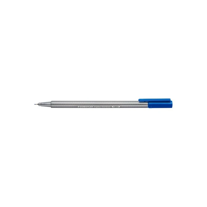 Staedtler Fineliner Triplus 03 mm blauw (pak 10 stuks) Staedtler Fineliner Triplus 03 mm blauw (pak 10 stuks)