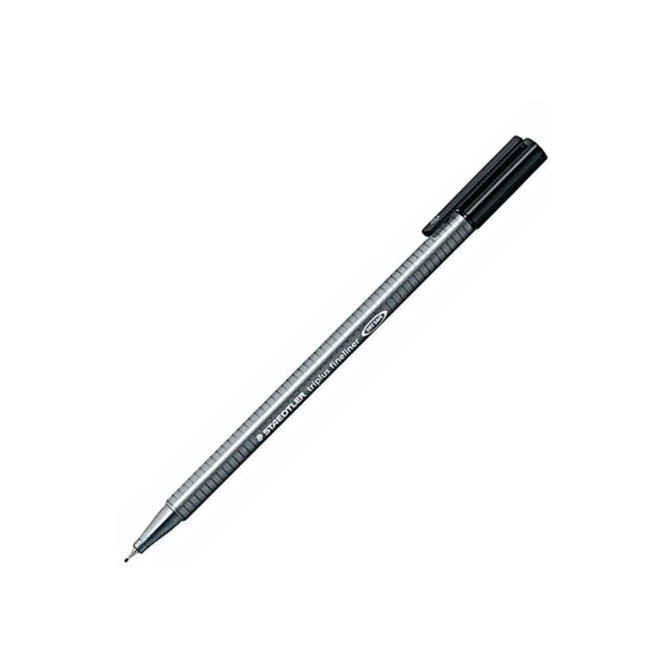 Staedtler Fineliner Triplus 0.3 mm zwart (pak 10 stuks) Staedtler Fineliner Triplus 0.3 mm zwart (pak 10 stuks)