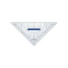 Staedtler Mars 568 Geodriehoek Acryl 22 cm Transparant Staedtler Mars 568 Geodriehoek Acryl 22 cm Transparant