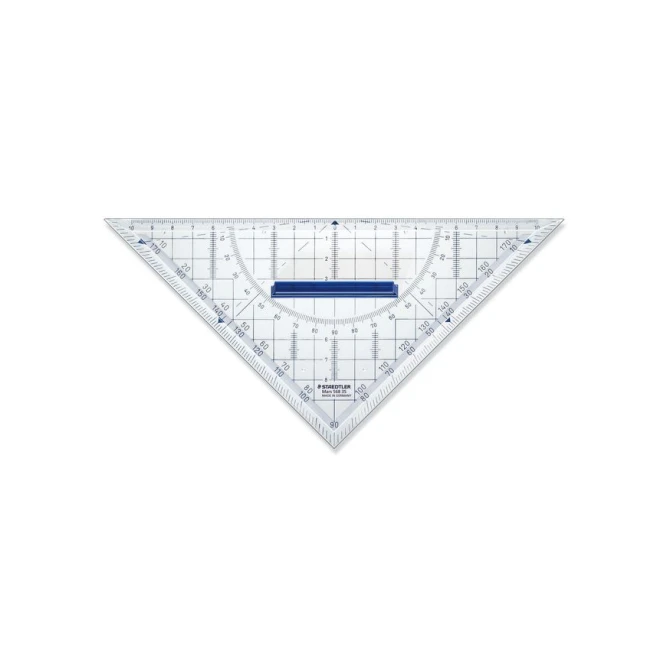Staedtler Mars 568 Geodriehoek Acryl 22 cm Transparant