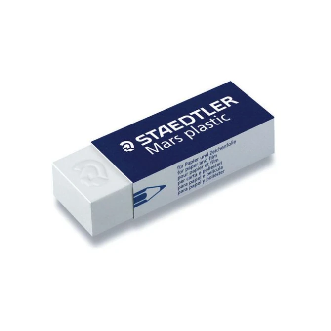 Staedtler Mars Gum Mars plastic Wit Staedtler Mars Gum Mars plastic Wit