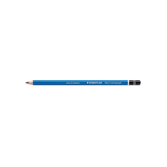 Staedtler Mars Lumograph 100 Potlood 8B (pak 12 stuks)