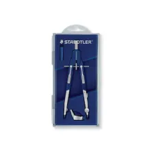 Staedtler Mars Passerdoos Mars 552 Excl telescopisch verlengstuk zilverblauw Staedtler Mars Passerdoos Mars 552 Excl telescopisch verlengstuk zilverblauw