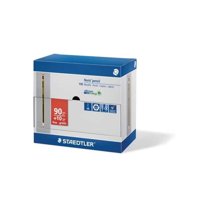 Staedtler Noris 120 Potlood HB Value Pack (doos 100 stuks) Staedtler Noris 120 Potlood HB Value Pack (doos 100 stuks)