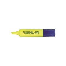 Staedtler Tekstmarker Textsurfer classic 364 1 - 5 mm geel (doos 10 stuks) Staedtler Tekstmarker Textsurfer classic 364 1 - 5 mm geel (doos 10 stuks)
