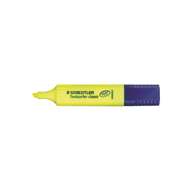 Staedtler Tekstmarker Textsurfer classic 364 1 - 5 mm geel (doos 10 stuks) Staedtler Tekstmarker Textsurfer classic 364 1 - 5 mm geel (doos 10 stuks)