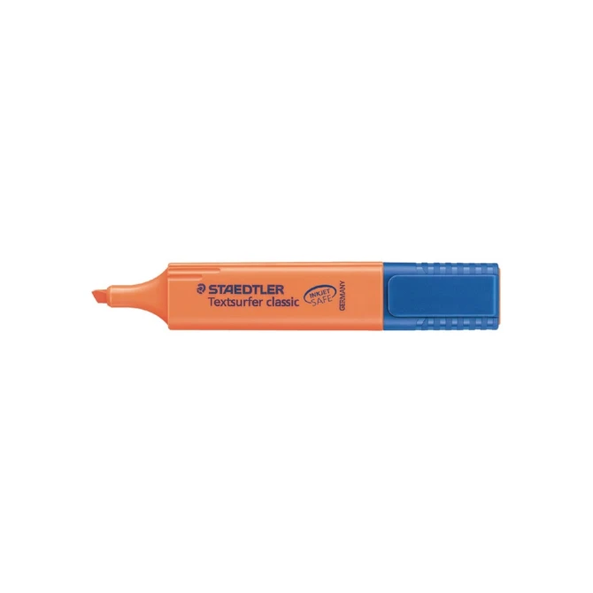Staedtler Tekstmarker Textsurfer classic 364 1 - 5 mm oranje (doos 10 stuks) Staedtler Tekstmarker Textsurfer classic 364 1 - 5 mm oranje (doos 10 stuks)