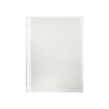 Staples A4 Showtas PP 120 micron 23-gaats Transparant (pak 25 stuks) Staples A4 Showtas PP 120 micron 23-gaats Transparant (pak 25 stuks)
