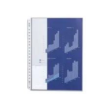 Staples A4 Showtas PP 80 micron 23-gaats Transparant (pak 25 stuks) Staples A4 Showtas PP 80 micron 23-gaats Transparant (pak 25 stuks)