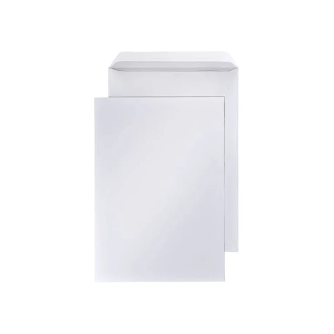 Staples Akte envelop gegomde klep EC4 240 x 340 mm 120 g/m² (doos 250 stuks)