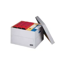 Staples Archiefcontainer met deksel 413 x 330 x 266 mm bruin (doos 10 stuks) Staples Archiefcontainer met deksel 413 x 330 x 266 mm bruin (doos 10 stuks)