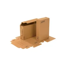 Staples Archiefdoos Karton 230 x 80 x 320 mm Bruin (pak 25 stuks) Staples Archiefdoos Karton 230 x 80 x 320 mm Bruin (pak 25 stuks)