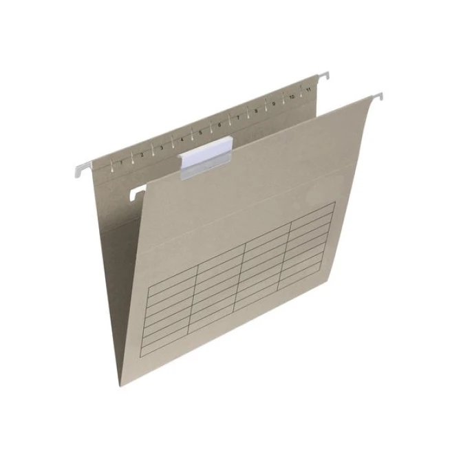 Staples Hangmap verticaal A4 v-bodem grijs (doos 25 stuks) Staples Hangmap verticaal A4 v-bodem grijs (doos 25 stuks)