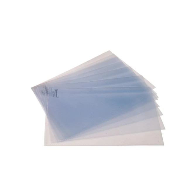 Staples Insteekmap U-model A7 0.12 mm PP transparant (pak 25 stuks)