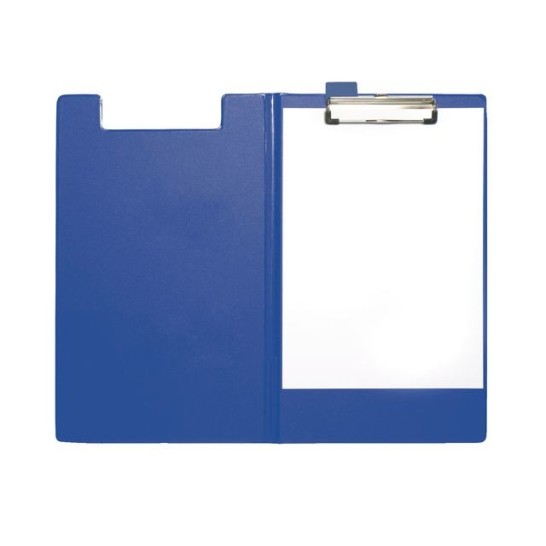 Staples Klembord Folio Karton Met PP Blauw