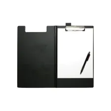 Staples Klembord Folio Karton Met PP Zwart Staples Klembord Folio Karton Met PP Zwart