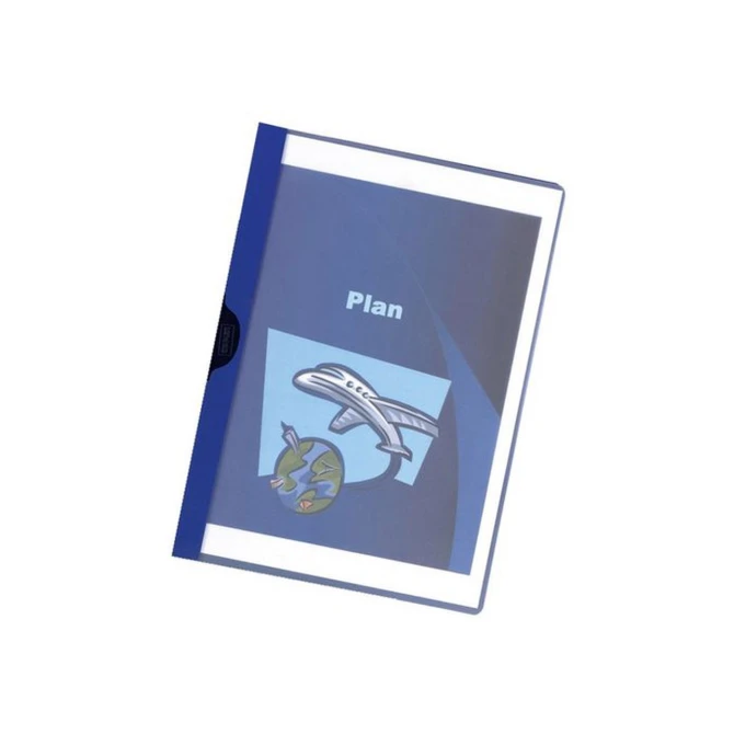 Staples Klemmap 1-30 vel. Blauw (pak 5 stuks)