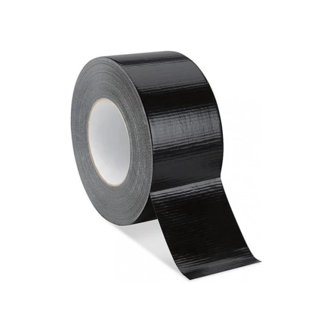 Staples Klussentape SPLS 50mm duct zwart/rl50m