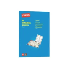 Staples Lamineerhoes A4 216 x 303 mm 2 x 125 micron Glanzend (pak 100 stuks)