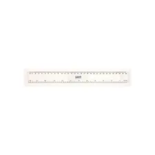 Staples Liniaal barstbestendig 30 cm / 12 inch transparant Staples Liniaal barstbestendig 30 cm / 12 inch transparant