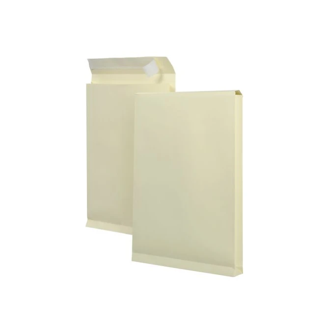 Monsterzak envelop Zelfklevende sluiting 262 x 371 x 38 mm 170 g/m² Crème (doos 125 stuks) Monsterzak envelop Zelfklevende sluiting 262 x 371 x 38 mm 170 g/m² Crème (doos 125 stuks)