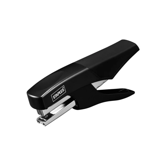 Staples Niettang 12 vel Chroom Zwart