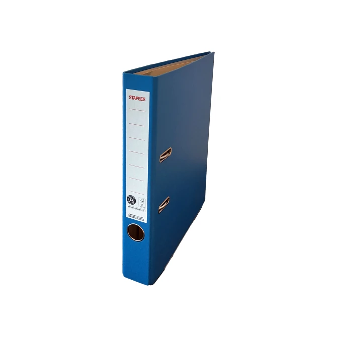 Staples Ordner A4 Rugbreedte 50 mm Karton Blauw Staples Ordner A4 Rugbreedte 50 mm Karton Blauw
