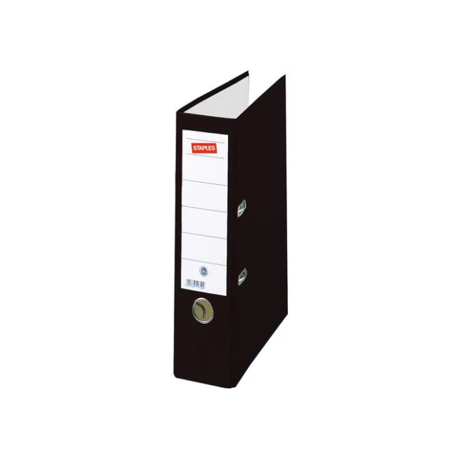 Staples Ordner A4 Rugbreedte 80 mm Karton Zwart Staples Ordner A4 Rugbreedte 80 mm Karton Zwart