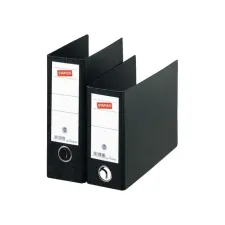 Staples Ordner A5 Staand Rugbreedte 80 mm Karton Zwart Staples Ordner A5 Staand Rugbreedte 80 mm Karton Zwart