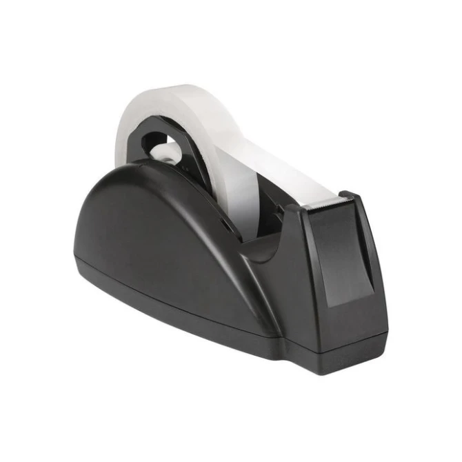 Staples Plakbanddispenser Asgat 25 of 76 mm geschikt voor 33 m en 66 m zwart