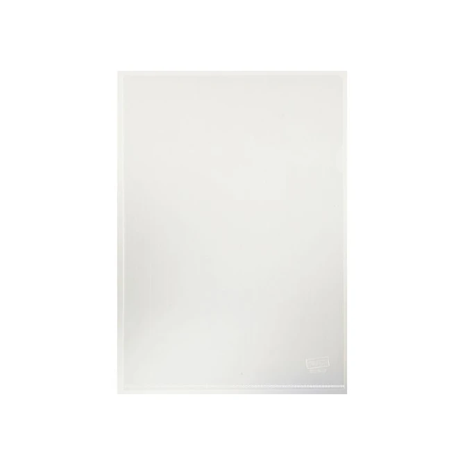 Staples Premium Zichtmap L-Model A4 Glad PP 0.16mu Transparant (pak 25 stuks)