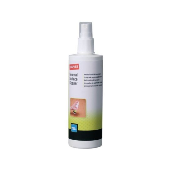 Staples Reinigingsspray Antibacterieel (fles 250 milliliter)