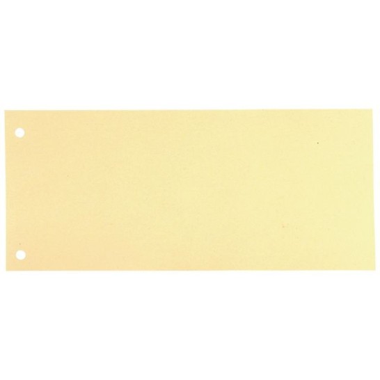 Staples Scheidingsstrook 105 x 240 mm beige (pak 100 stuks)