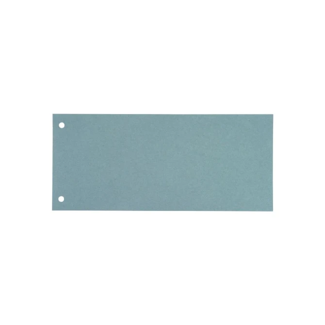 Staples Scheidingsstrook 105 x 240 mm blauw (pak 100 stuks) Staples Scheidingsstrook 105 x 240 mm blauw (pak 100 stuks)