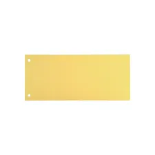 Staples Scheidingsstrook 105 x 240 mm geel (pak 100 stuks) Staples Scheidingsstrook 105 x 240 mm geel (pak 100 stuks)