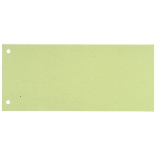Staples Scheidingsstrook 105 x 240 mm groen (pak 100 stuks)