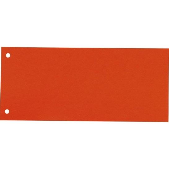 Staples Scheidingsstrook 105 x 240 mm oranje (pak 100 stuks)