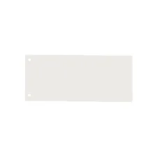 Staples Scheidingsstrook 105 x 240 mm wit (pak 100 stuks) Staples Scheidingsstrook 105 x 240 mm wit (pak 100 stuks)