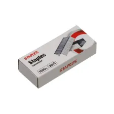 Staples Standaard Nieten 26/6 Verzinkt (pak 1000 stuks) Staples Standaard Nieten 26/6 Verzinkt (pak 1000 stuks)