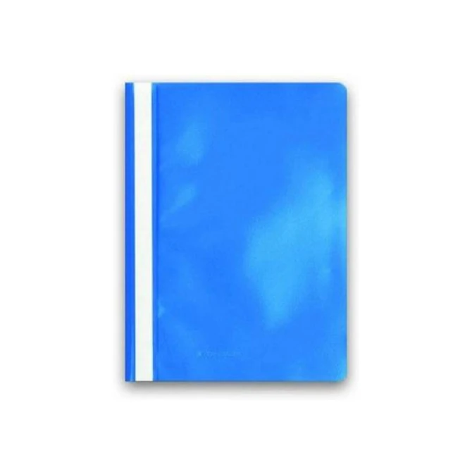 Staples Standaard Snelhechtmap A4 PP 30 vel Blauw (pak 10 stuks)