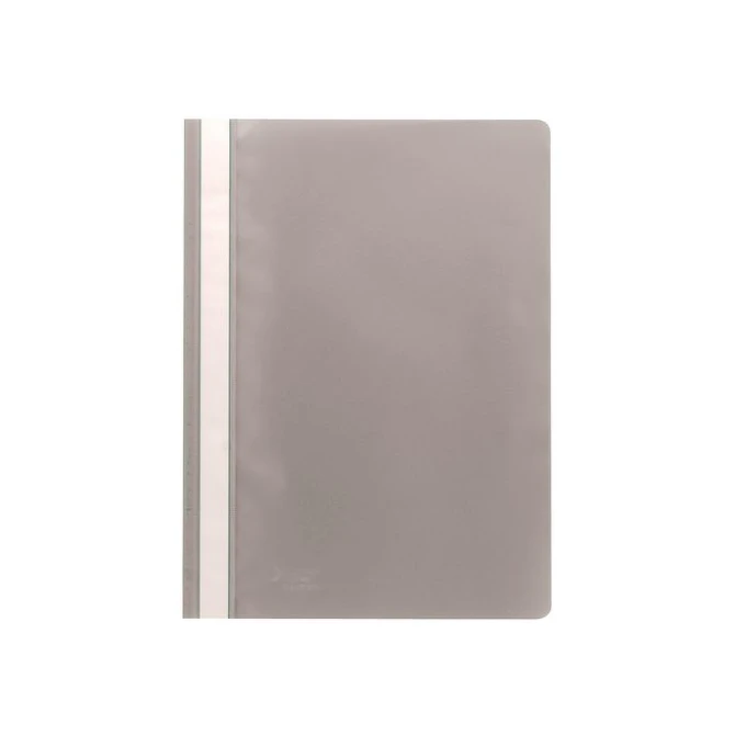 Staples Standaard Snelhechtmap A4 PP 30 vel Grijs (pak 10 stuks)