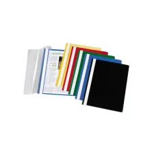 Staples Standaard Snelhechtmap A4 PP 30 vel Wit (pak 10 stuks)