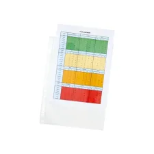 Staples Standard Plus A4+ Showtas PP 80 micron 11-gaats Transparant (pak 100 stuks) Staples Standard Plus A4+ Showtas PP 80 micron 11-gaats Transparant (pak 100 stuks)
