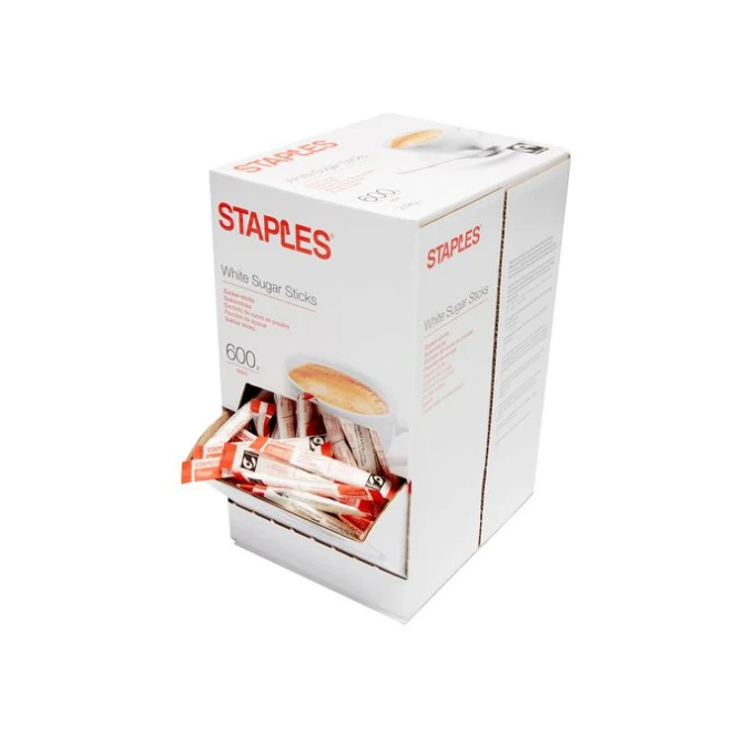 Staples Suikersticks 4 gram per stick (pak 600 stuks)