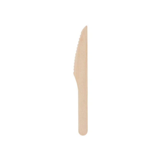 Staples Sustainable Earth Houten Wegwerp Mes Recyclebaar 16 cm (pak 100 stuks) Staples Sustainable Earth Houten Wegwerp Mes Recyclebaar 16 cm (pak 100 stuks)