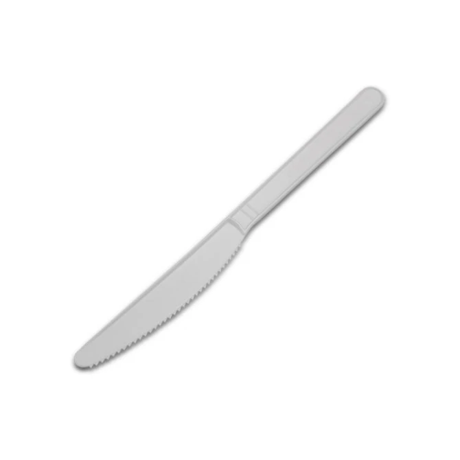 Staples Sustainable Earth™ wegwerpmes composteerbaar 168 mm wit (pak 100 stuks) Staples Sustainable Earth™ wegwerpmes composteerbaar 168 mm wit (pak 100 stuks)