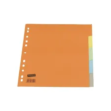 Staples Tabbladen gekleurd karton 11 rings A4 5 onbedrukte tabs (set 5 vel) Staples Tabbladen gekleurd karton 11 rings A4 5 onbedrukte tabs (set 5 vel)