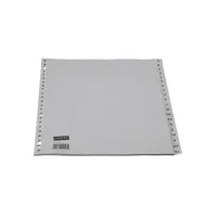 Staples Tabbladen grijs kunststof 23 rings A4 bedrukte tabs A-Z (set 20 vel)