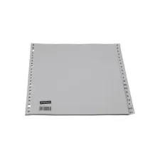 Staples Tabbladen grijs kunststof 23 rings A4 bedrukte tabs A-Z (set 20 vel)